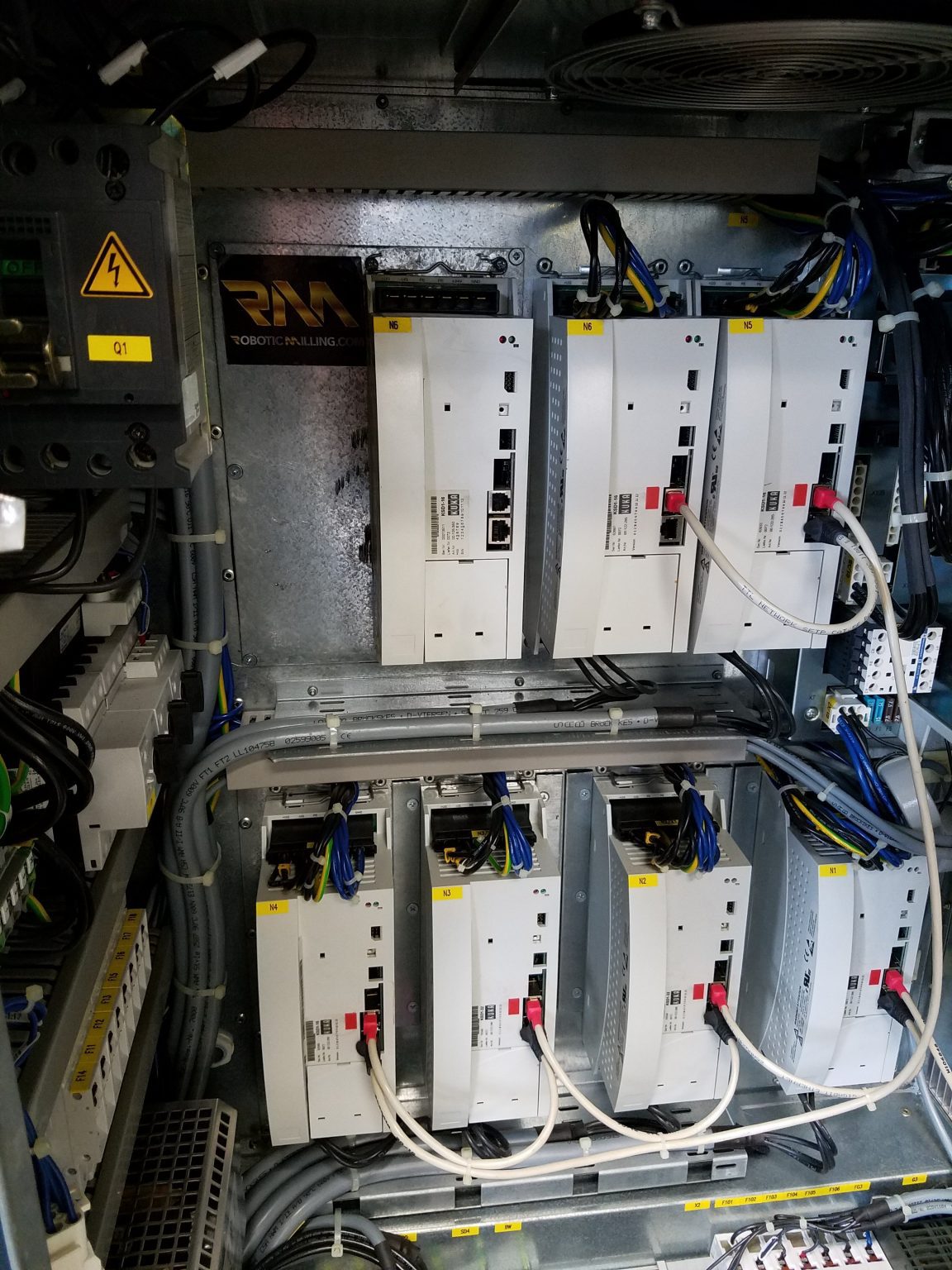 kuka 7th axis drive kit w ksd-16 servo amp
