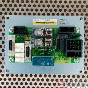 FANUC A05B-2605-C400 Brake/Gun Change PCB w/ Mounting Plate
