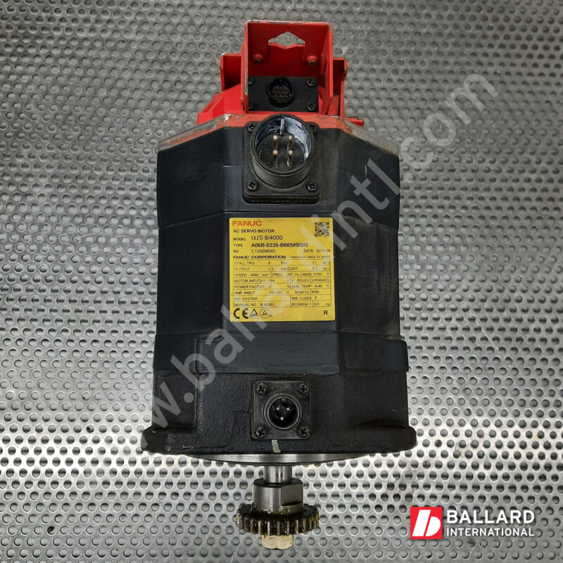 A06B-0235-B605#S000 FANUC AC Servo Motor aiS 8/4000