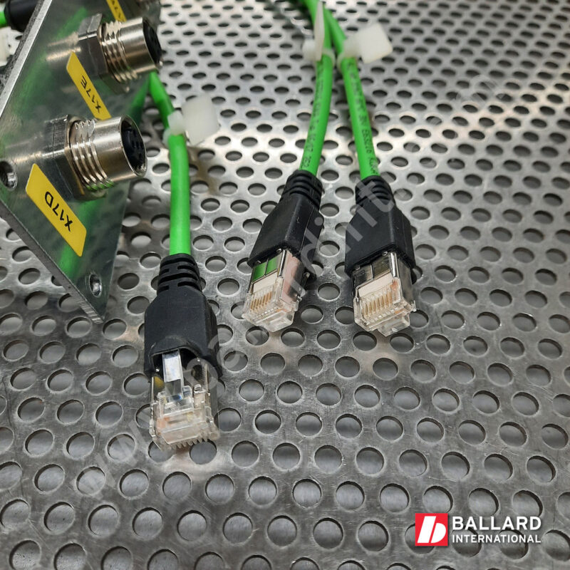 00-240-553-(4) X17D X17E X17F KUKA Interface Ethernet M12 cables